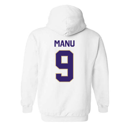 Washington - NCAA Football : Jacob Manu - Classic Shersey Hooded Sweatshirt-1