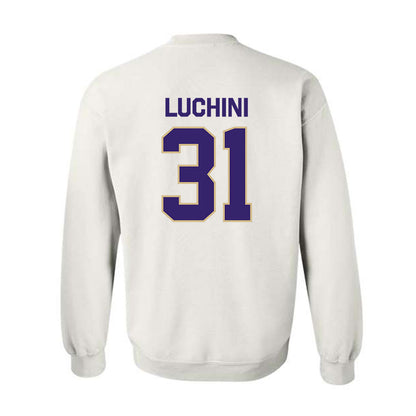 Washington - NCAA Football : Luke Luchini - Classic Shersey Crewneck Sweatshirt-1