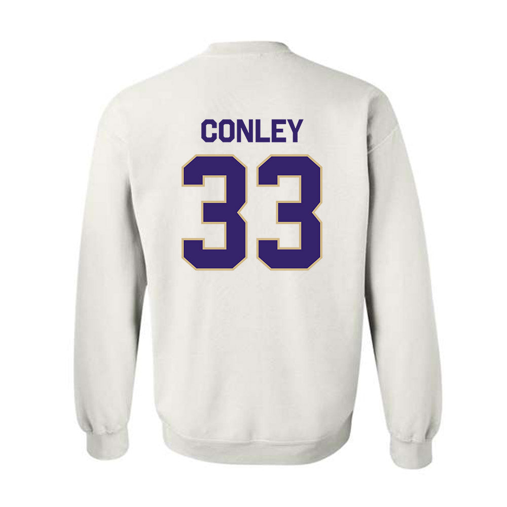 Washington - NCAA Football : Darin Conley - Classic Shersey Crewneck Sweatshirt-1