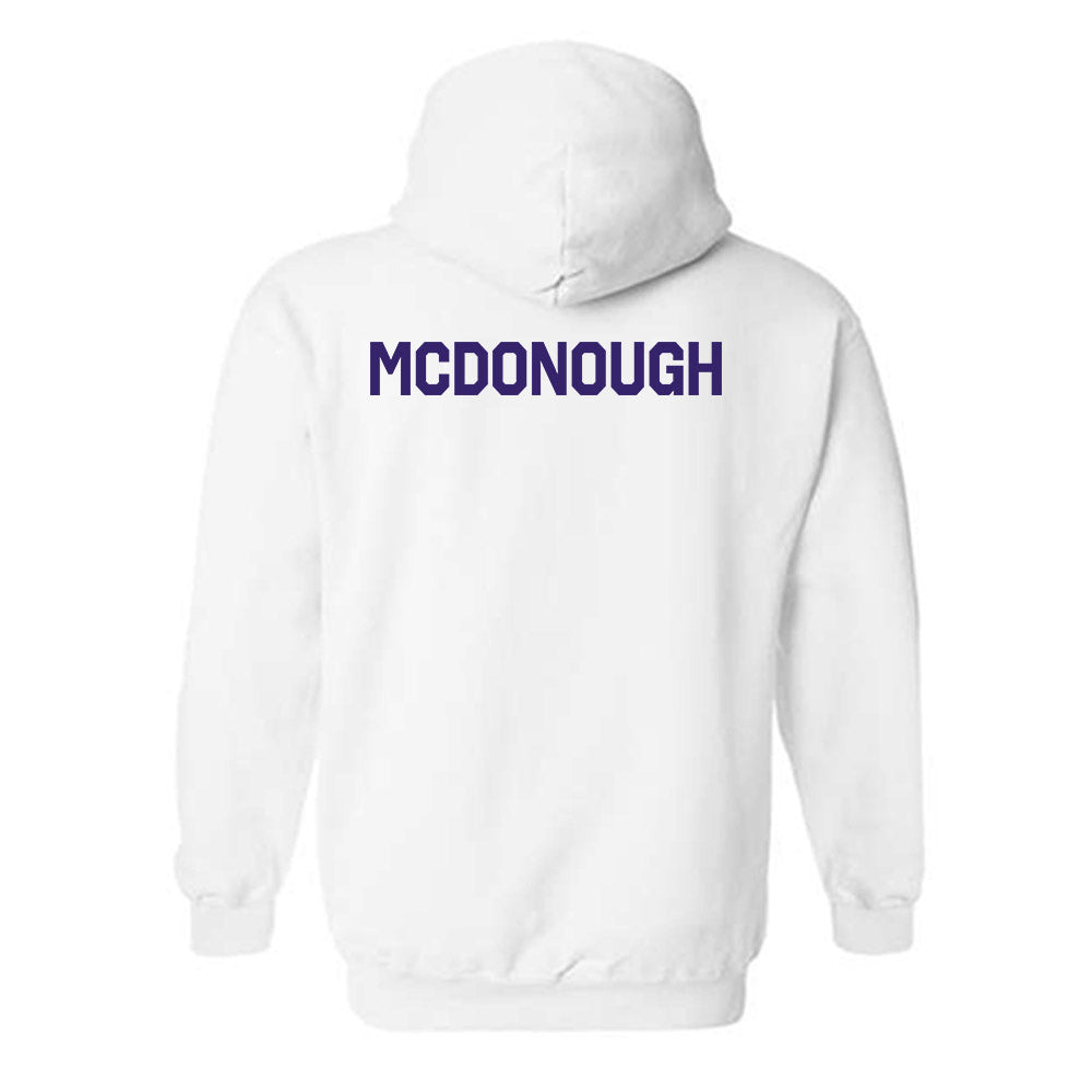 Washington - NCAA Women's Gymnastics : Mary McDonough - Classic Shersey Hooded Sweatshirt-1