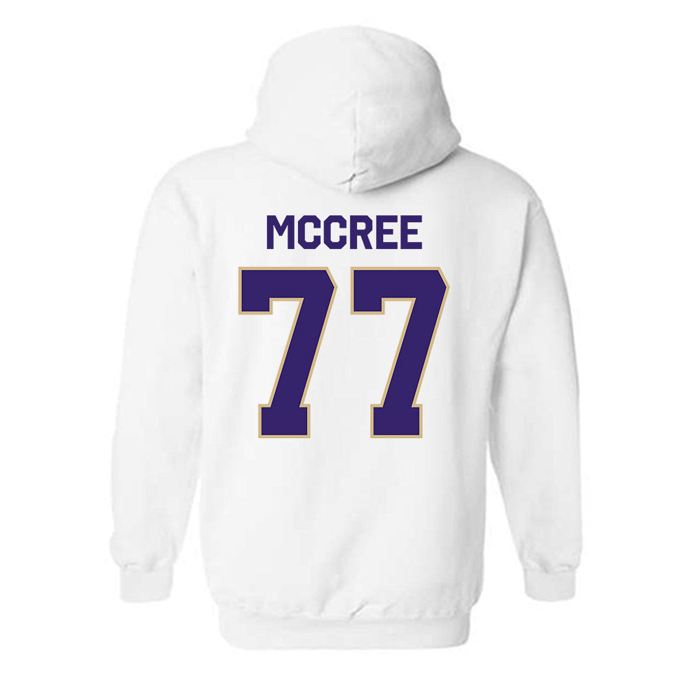 Washington - NCAA Football : Maximus McCree - Classic Shersey Hooded Sweatshirt-1