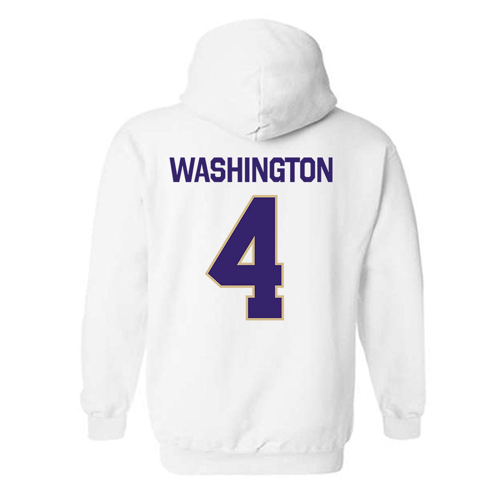 Washington - NCAA Football : Jordan Washington - Classic Shersey Hooded Sweatshirt-1