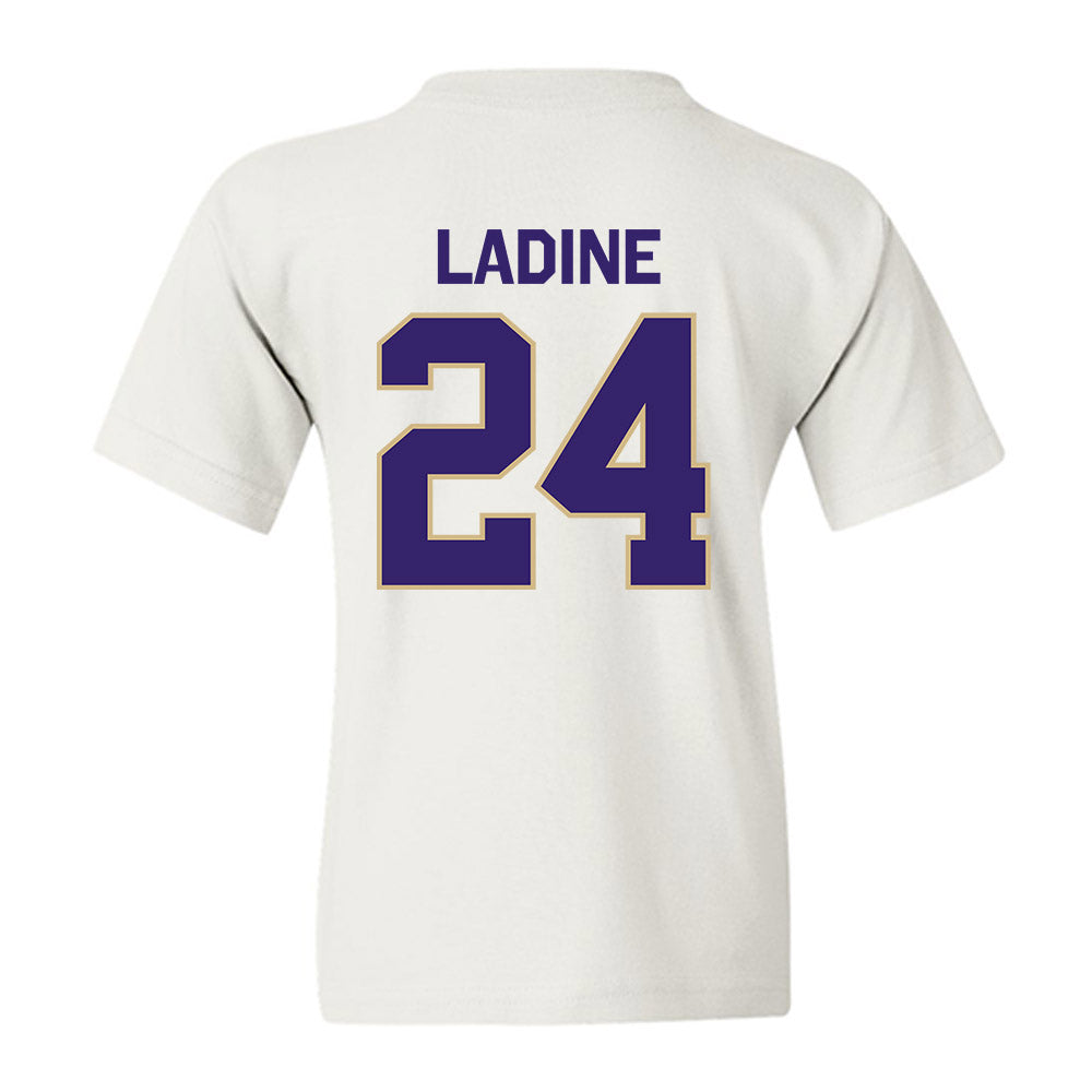 Washington - NCAA Women's Basketball : Elle Ladine - Classic Shersey Youth T-Shirt-1