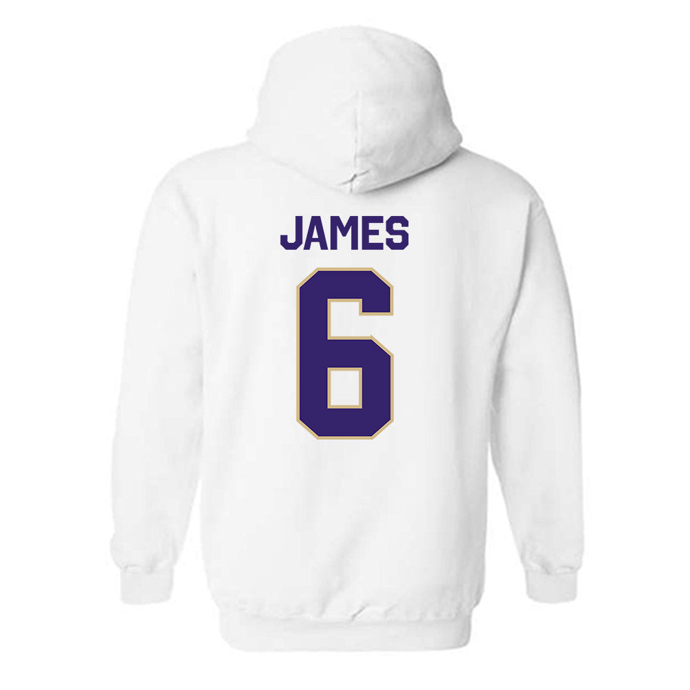Washington - NCAA Football : Mason James - Classic Shersey Hooded Sweatshirt-1