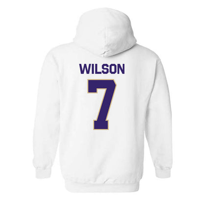 Washington - NCAA Baseball : Blake Wilson - Classic Shersey Hooded Sweatshirt-1