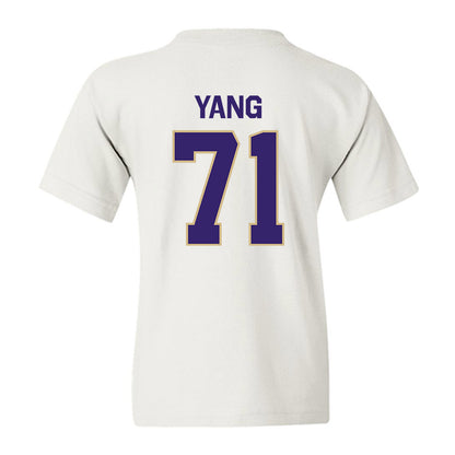 Washington - NCAA Football : Ah Deong Yang - Classic Shersey Youth T-Shirt-1