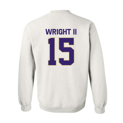 Washington - NCAA Football : Rahim Wright II - Classic Shersey Crewneck Sweatshirt-1