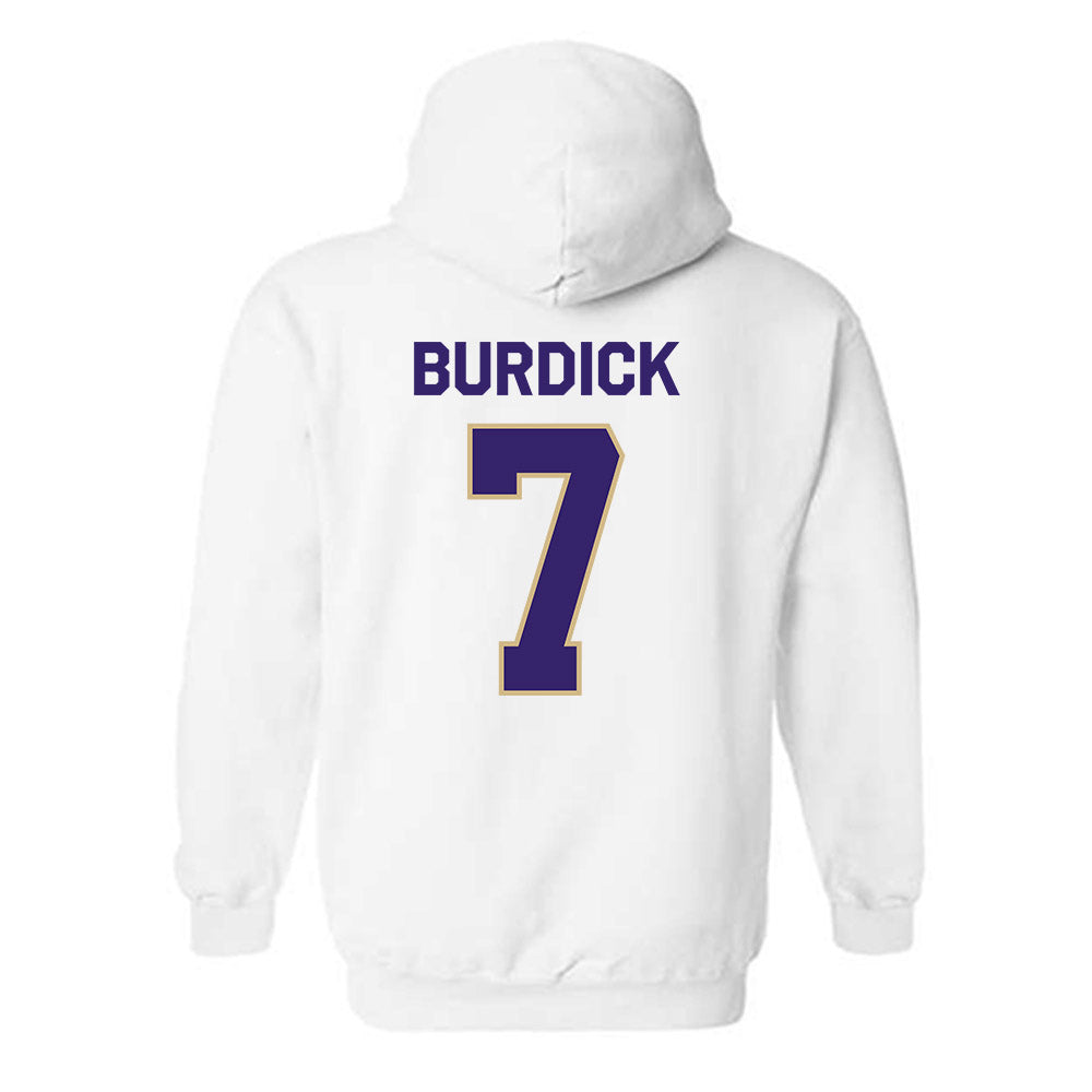 Washington - NCAA Softball : Kaycie Burdick - Classic Shersey Hooded Sweatshirt-1