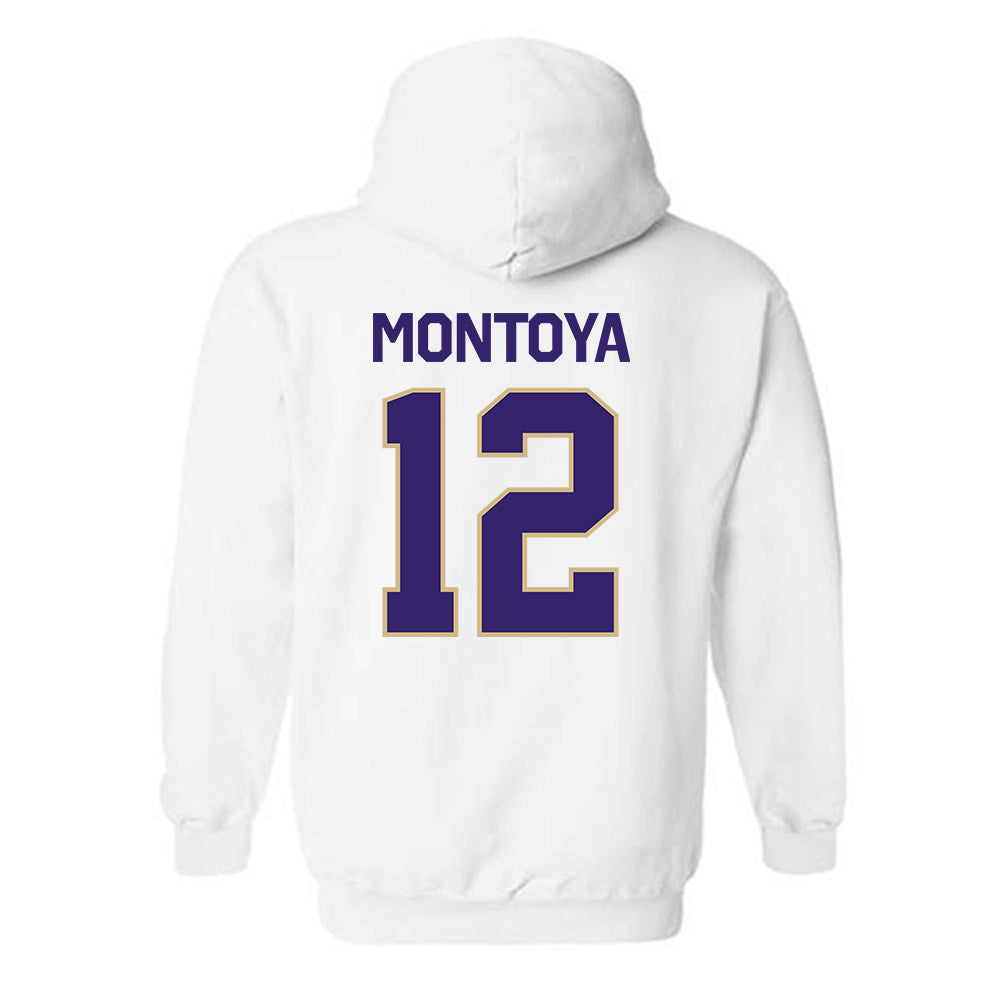 Washington - NCAA Women's Soccer : Maylen Montoya - Classic Shersey Hooded Sweatshirt-1