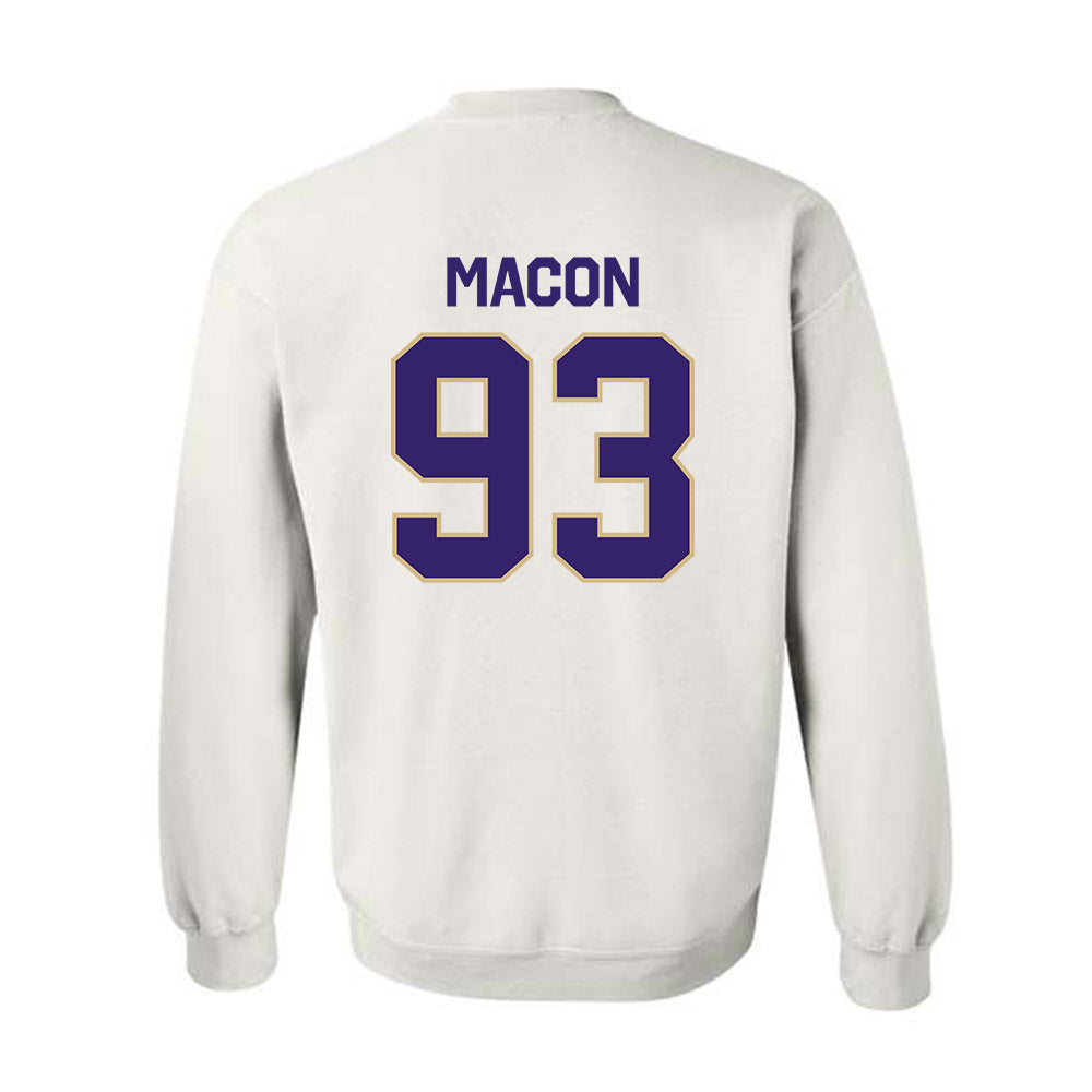 Washington - NCAA Football : Dominic Macon - Classic Shersey Crewneck Sweatshirt-1