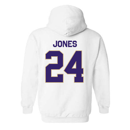 Washington - NCAA Football : Jeron Jones - Classic Shersey Hooded Sweatshirt-1