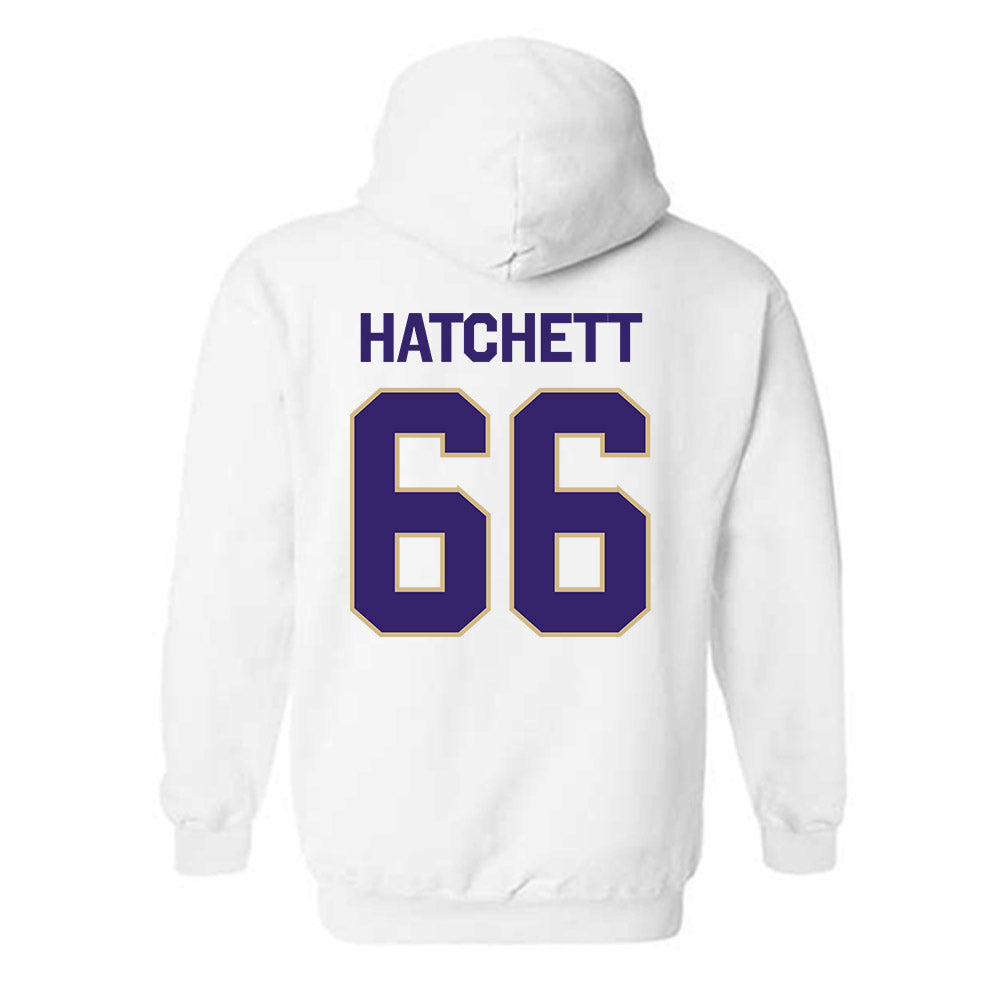 Washington - NCAA Football : Landen Hatchett - Classic Shersey Hooded Sweatshirt-1