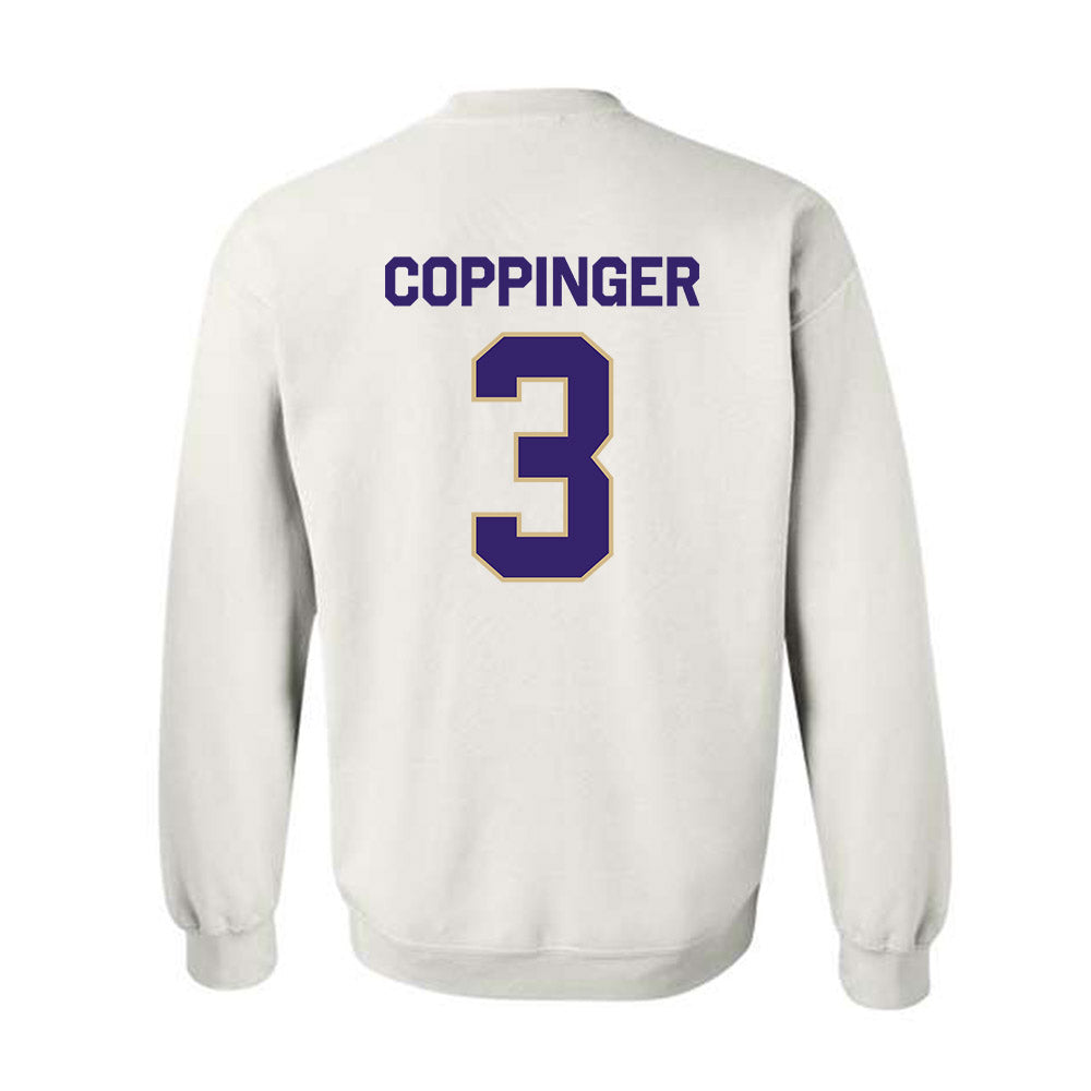 Washington - NCAA Women's Basketball : Devin Coppinger - Classic Shersey Crewneck Sweatshirt-1