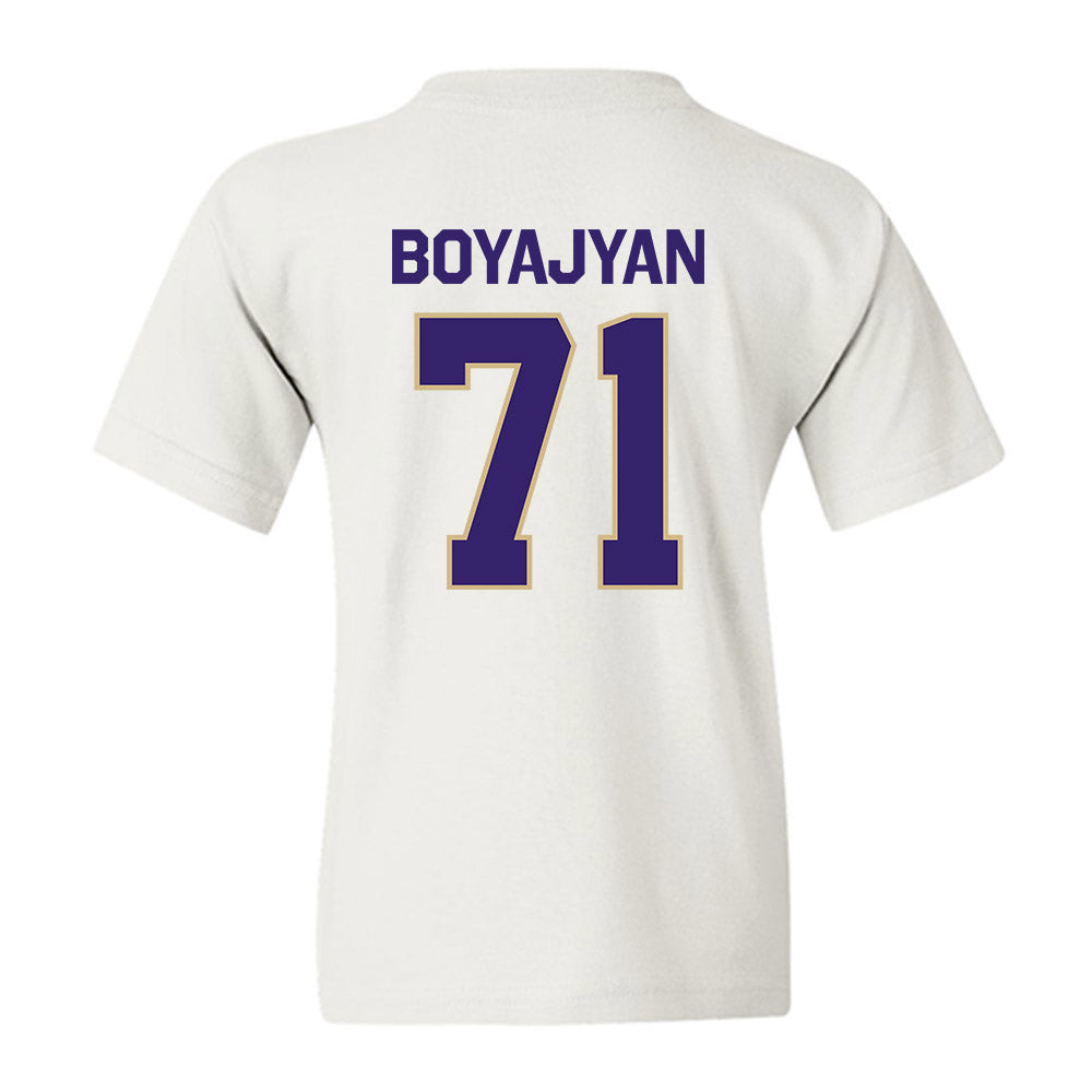 Washington - NCAA Football : Davit Boyajyan - Classic Shersey Youth T-Shirt-1