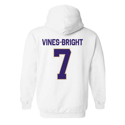 Washington - NCAA Football : Raiden Vines-Bright - Classic Shersey Hooded Sweatshirt-1