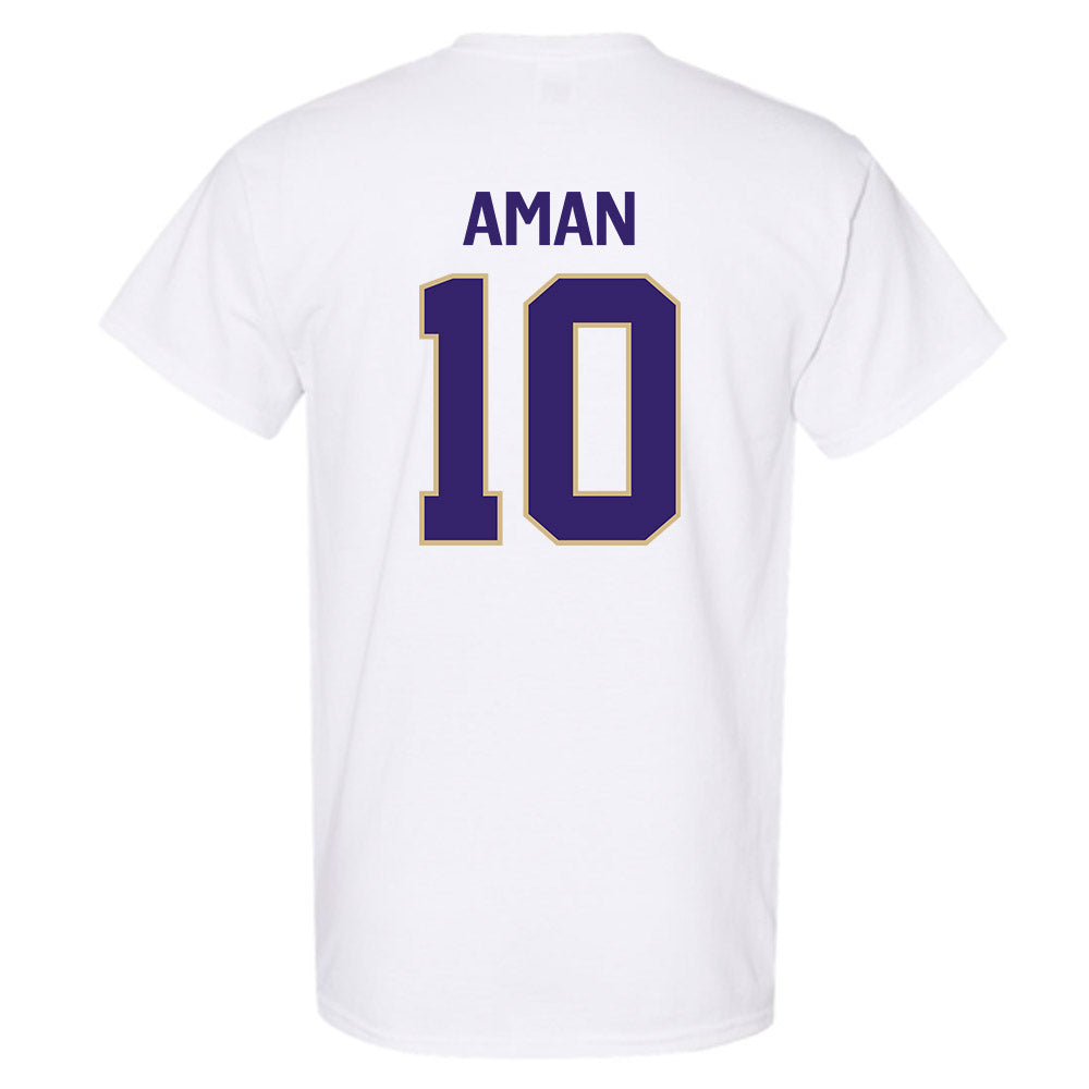 Washington - NCAA Men's Soccer : Richie Aman - Classic Shersey T-Shirt-1