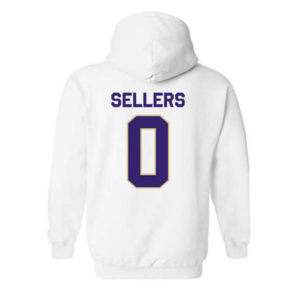 Washington - NCAA Women's Basketball : Sayvia Sellers - Classic Shersey Hooded Sweatshirt-1