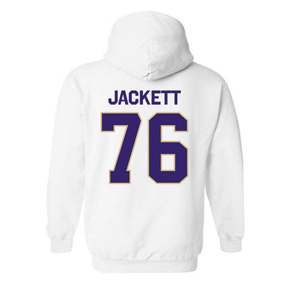 Washington - NCAA Football : Elishah Jackett - Classic Shersey Hooded Sweatshirt-1
