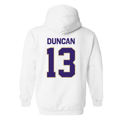 Washington - NCAA Football : Rahsjon Duncan - Classic Shersey Hooded Sweatshirt-1