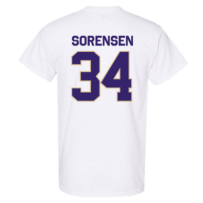 Washington - NCAA Baseball : Noah Sorensen - Classic Shersey T-Shirt-1