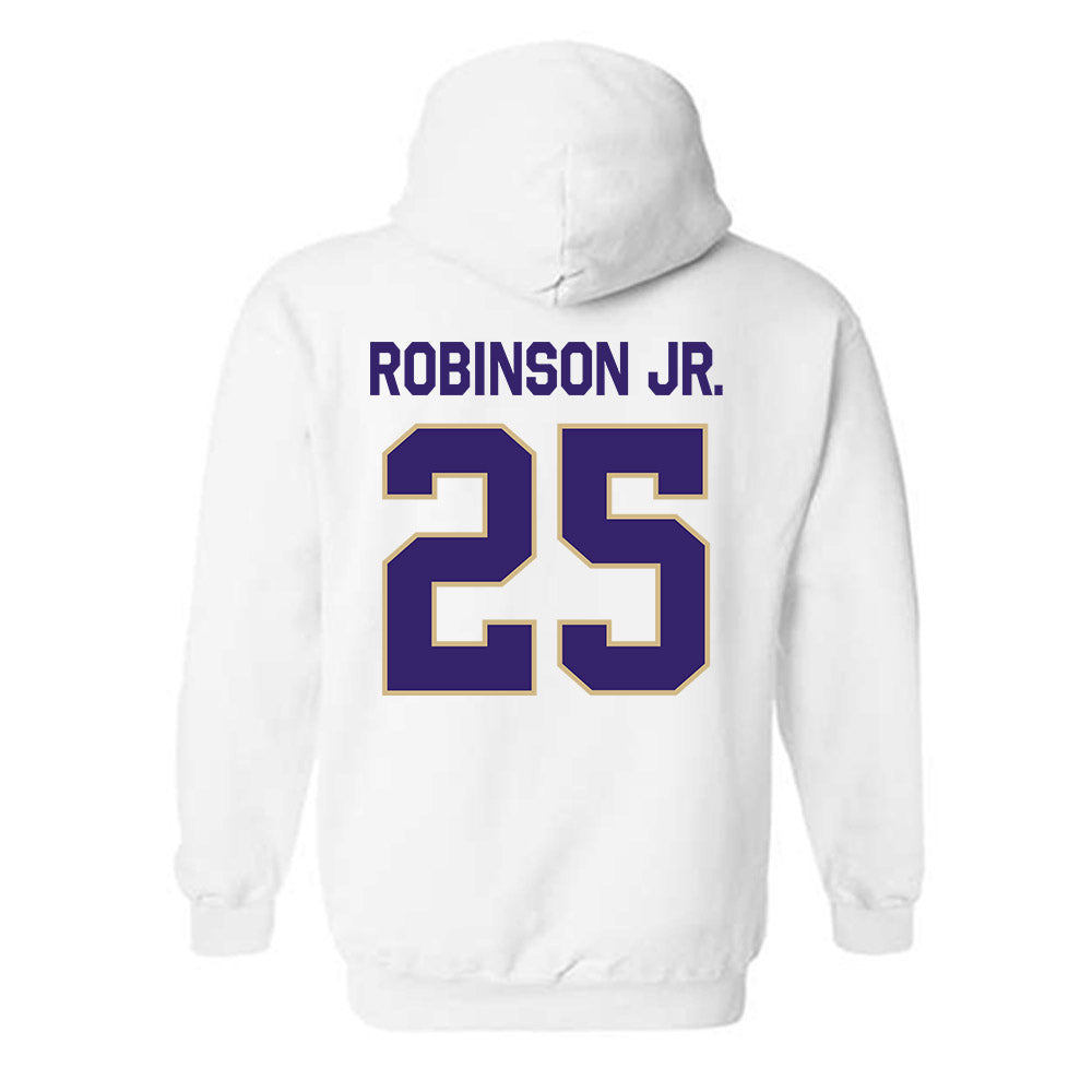 Washington - NCAA Football : Donovan Robinson Jr. - Classic Shersey Hooded Sweatshirt-1