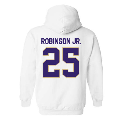 Washington - NCAA Football : Donovan Robinson Jr. - Classic Shersey Hooded Sweatshirt-1