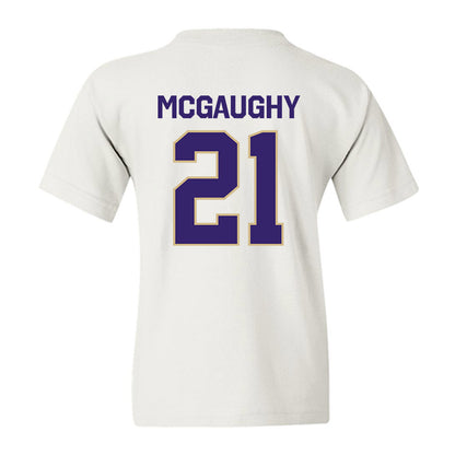 Washington - NCAA Women's Basketball : Brynn McGaughy - Classic Shersey Youth T-Shirt-1