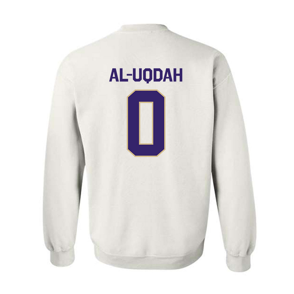 Washington - NCAA Football : Taariq Al-Uqdah - Classic Shersey Crewneck Sweatshirt-1