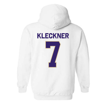 Washington - NCAA Women's Volleyball : Kylie Kleckner - Classic Shersey Hooded Sweatshirt-1