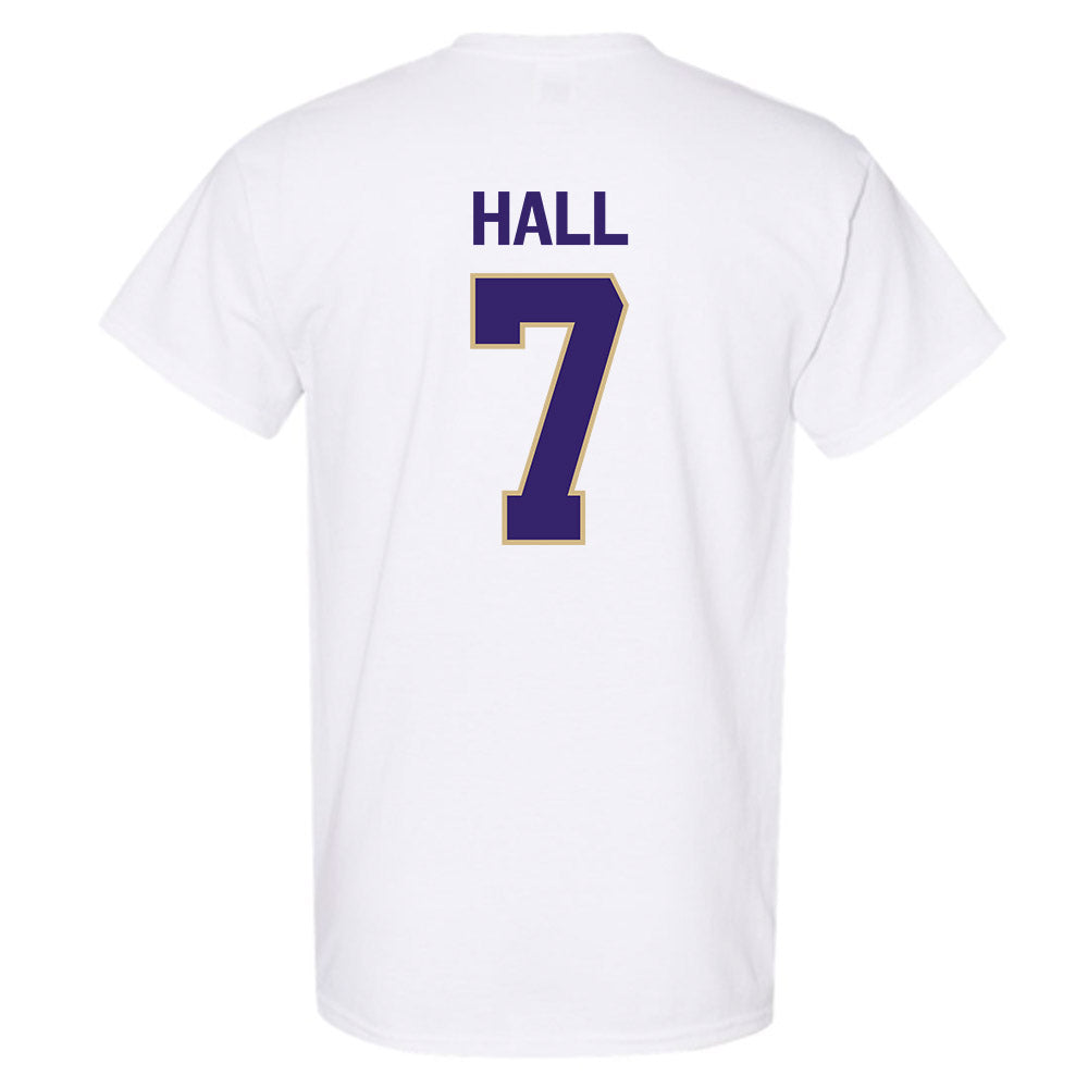 Washington - NCAA Men's Soccer : Alex Hall - Classic Shersey T-Shirt-1