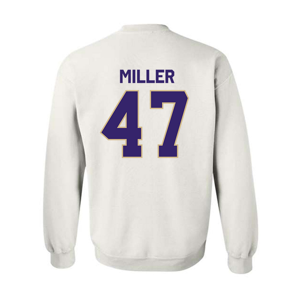Washington - NCAA Baseball : Jay Miller - Classic Shersey Crewneck Sweatshirt-1