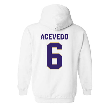Washington - NCAA Softball : Melody Acevedo - Classic Shersey Hooded Sweatshirt-1