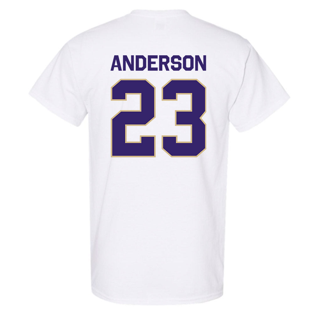 Washington - NCAA Women's Basketball : Olivia Anderson - Classic Shersey T-Shirt-1