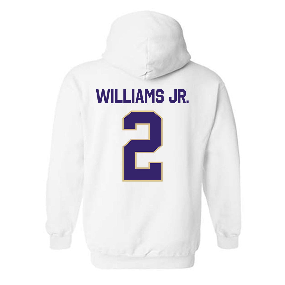 Washington - NCAA Football : Demond Williams Jr. - Classic Shersey Hooded Sweatshirt-1
