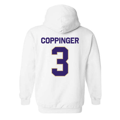 Washington - NCAA Women's Basketball : Devin Coppinger - Classic Shersey Hooded Sweatshirt-1