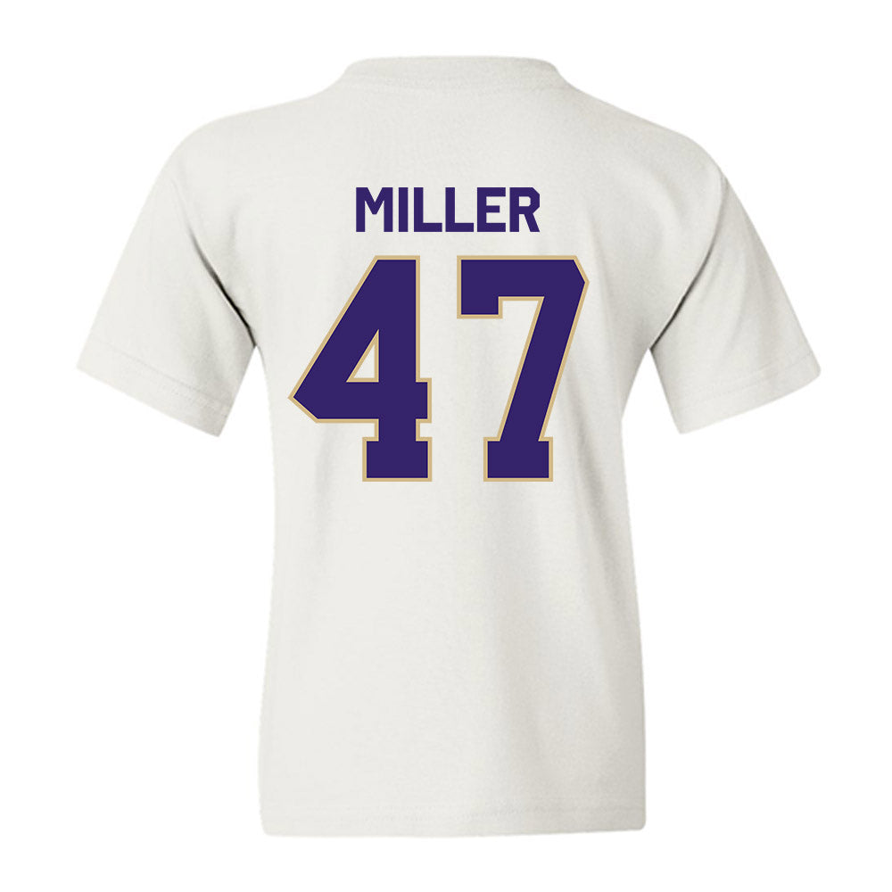 Washington - NCAA Baseball : Jay Miller - Classic Shersey Youth T-Shirt-1