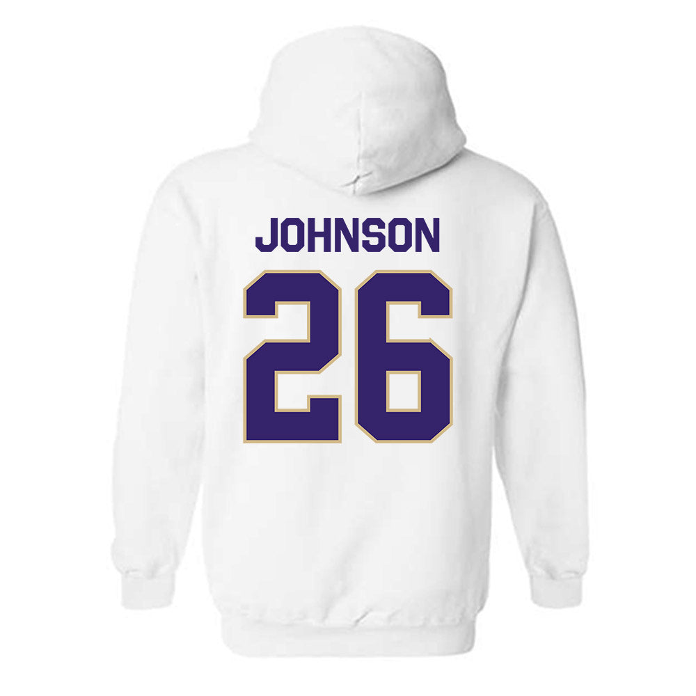 Washington - NCAA Football : Elias Johnson - Classic Shersey Hooded Sweatshirt-1