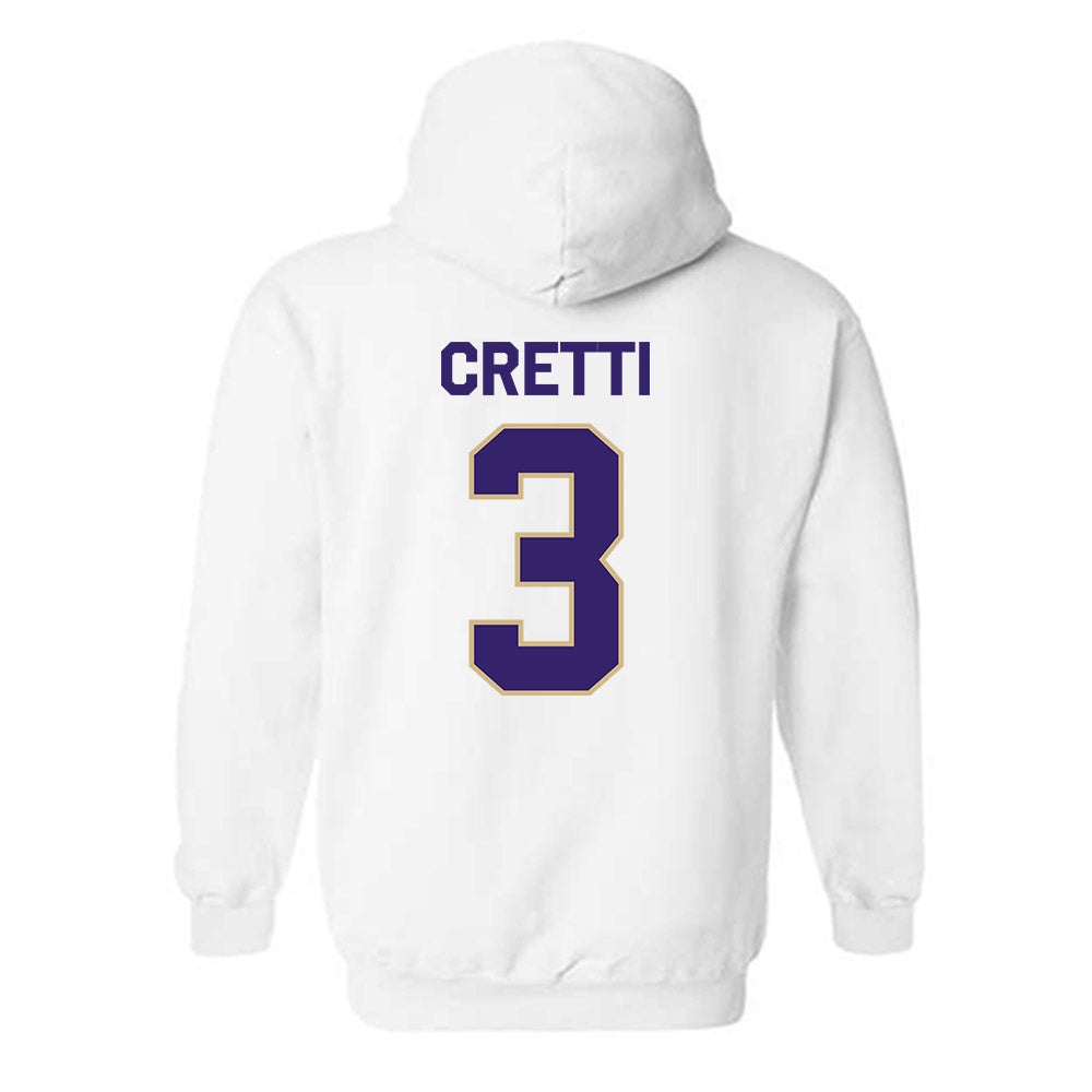 Washington - NCAA Baseball : Chase Cretti - Classic Shersey Hooded Sweatshirt-1