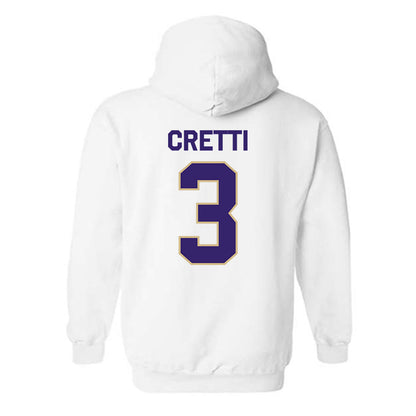 Washington - NCAA Baseball : Chase Cretti - Classic Shersey Hooded Sweatshirt-1