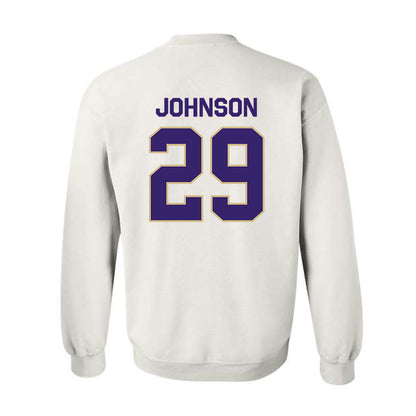 Washington - NCAA Baseball : Bryce Johnson - Classic Shersey Crewneck Sweatshirt-1