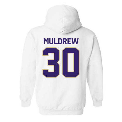 Washington - NCAA Men's Basketball : Courtland Muldrew - Classic Shersey Hooded Sweatshirt-1