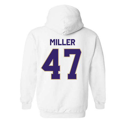 Washington - NCAA Baseball : Jay Miller - Classic Shersey Hooded Sweatshirt-1