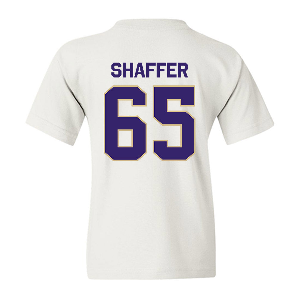 Washington - NCAA Football : Jack Shaffer - Classic Shersey Youth T-Shirt-1