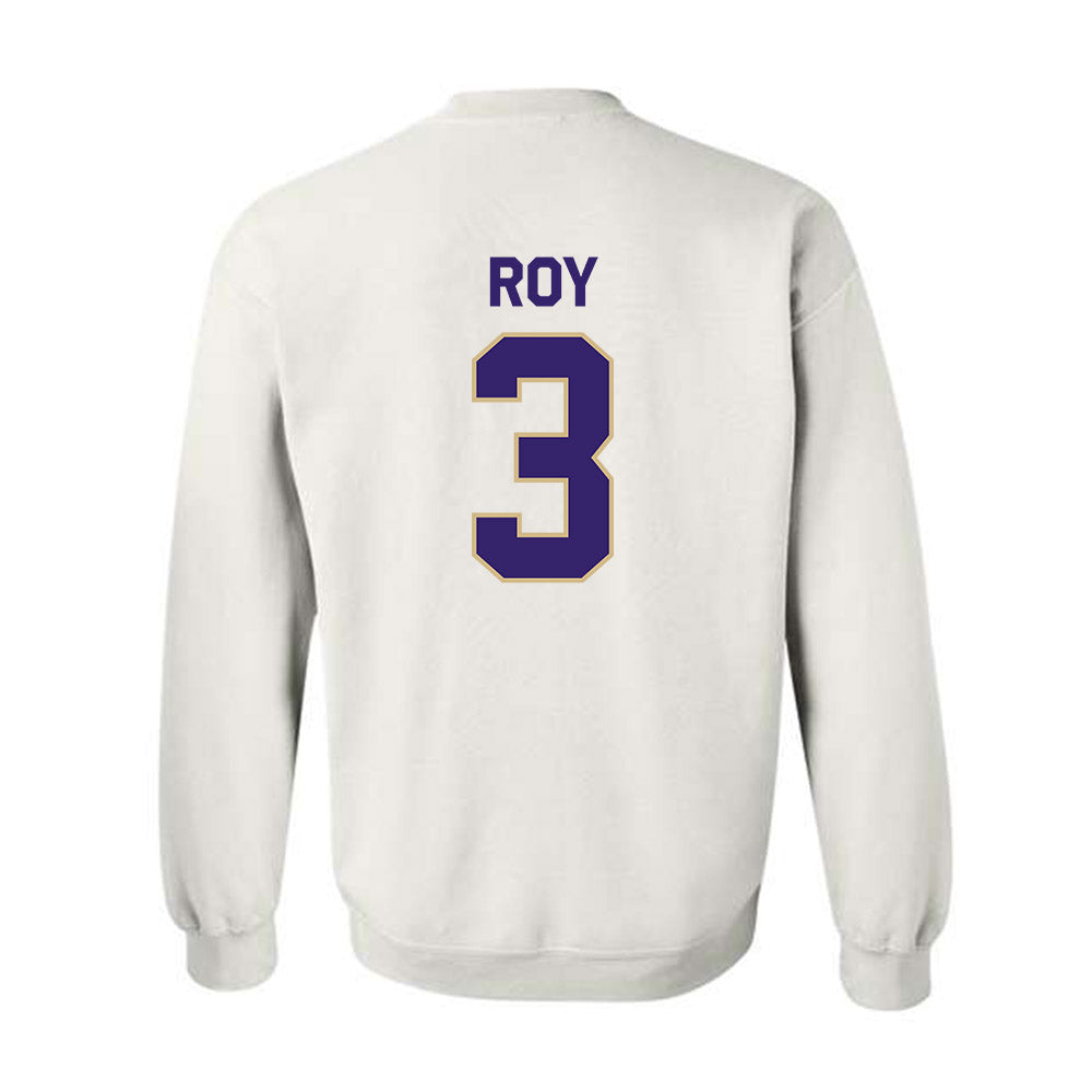 Washington - NCAA Men's Basketball : BJ Roy - Classic Shersey Crewneck Sweatshirt-1