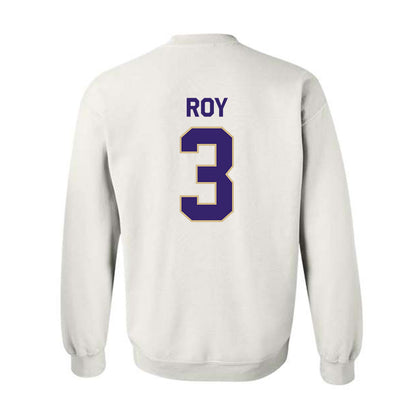 Washington - NCAA Men's Basketball : BJ Roy - Classic Shersey Crewneck Sweatshirt-1