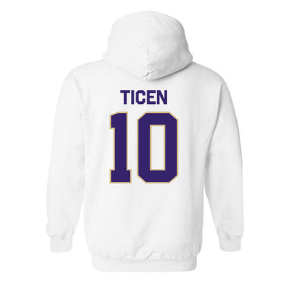 Washington - NCAA Softball : Annika Ticen - Classic Shersey Hooded Sweatshirt-1
