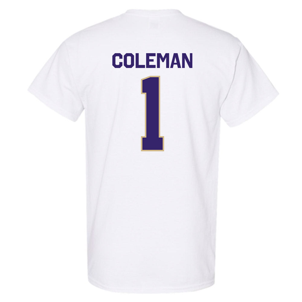 Washington - NCAA Football : Jonah Coleman - Classic Shersey T-Shirt-1