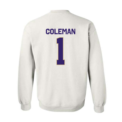 Washington - NCAA Football : Jonah Coleman - Classic Shersey Crewneck Sweatshirt-1