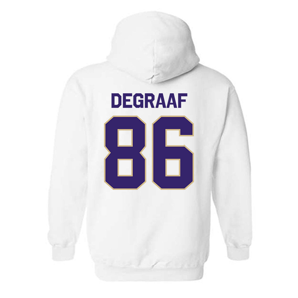 Washington - NCAA Football : Decker DeGraaf - Classic Shersey Hooded Sweatshirt-1