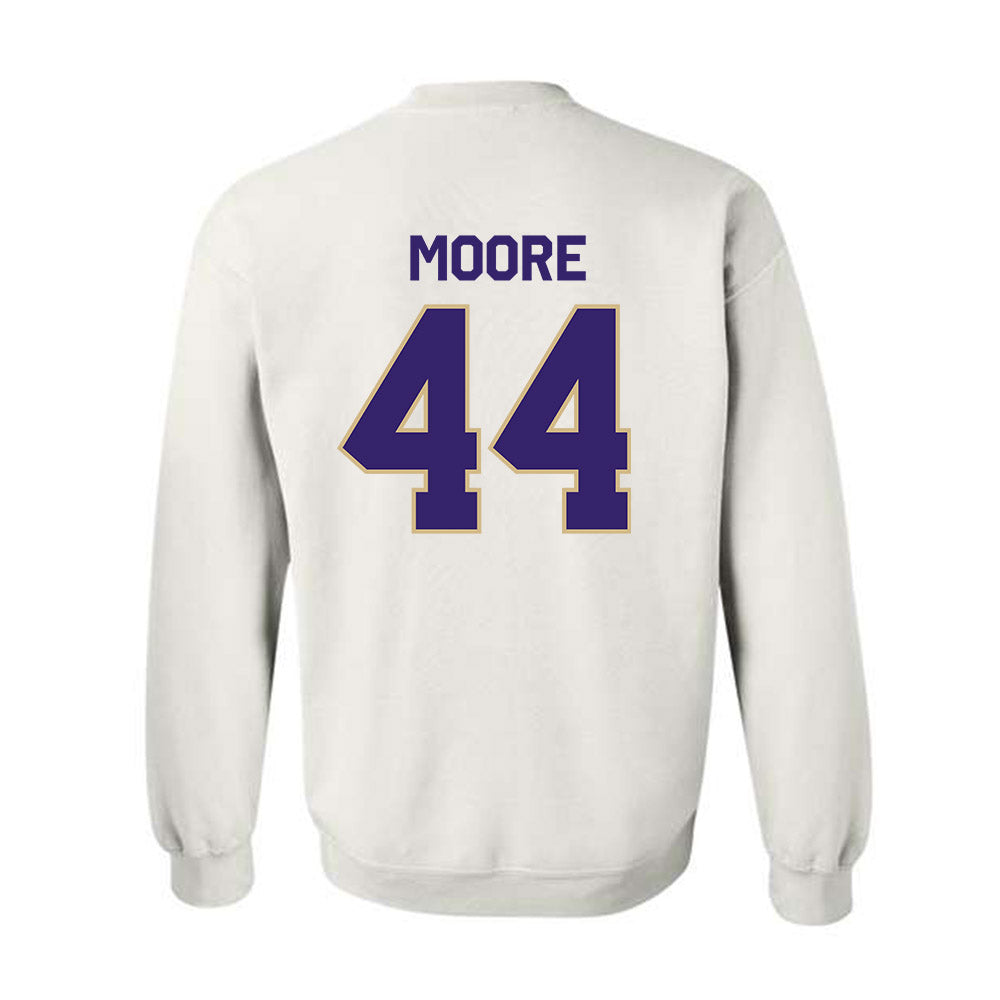 Washington - NCAA Football : Hayden Moore - Classic Shersey Crewneck Sweatshirt-1